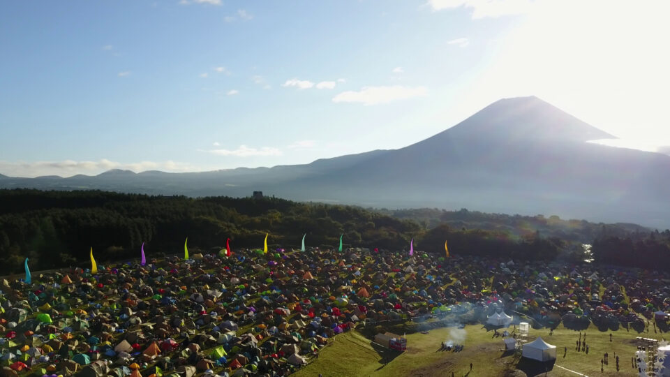 富士山朝霧高原フェスドローン