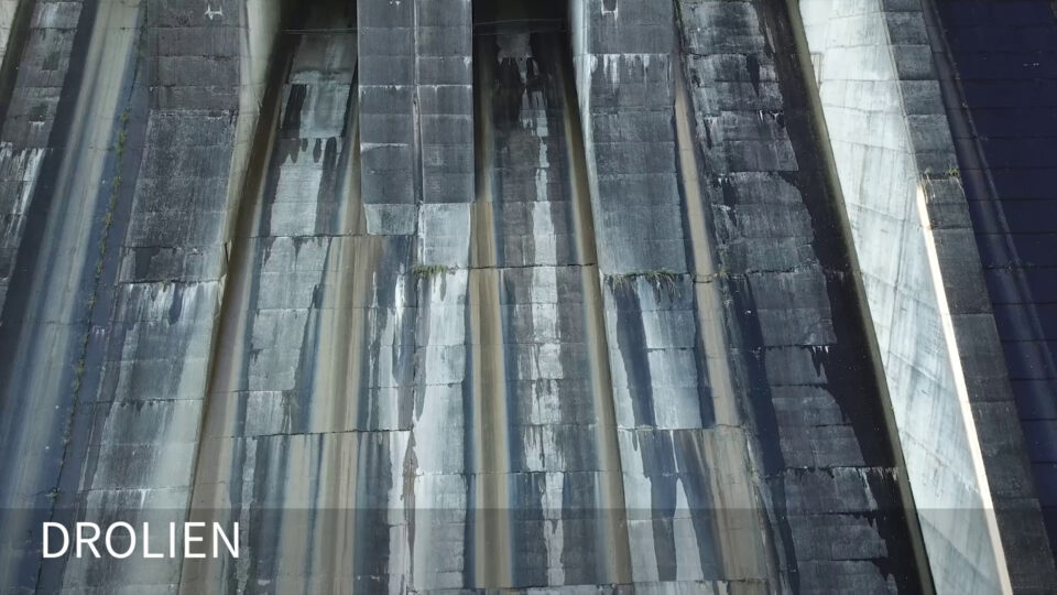 ドローン空撮ダム点検