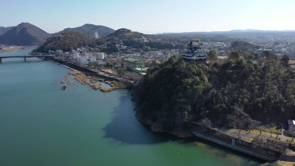 愛知犬山城ドローン空撮