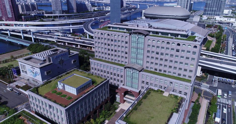 DROLIEN武蔵野大学有明キャンパス空撮