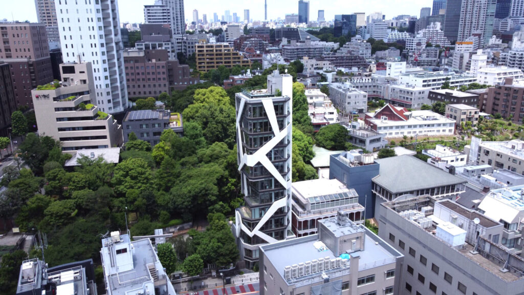 【乃木坂】+SHIFT NOGIZAKA様　話題のオフィスビルの外観撮影
